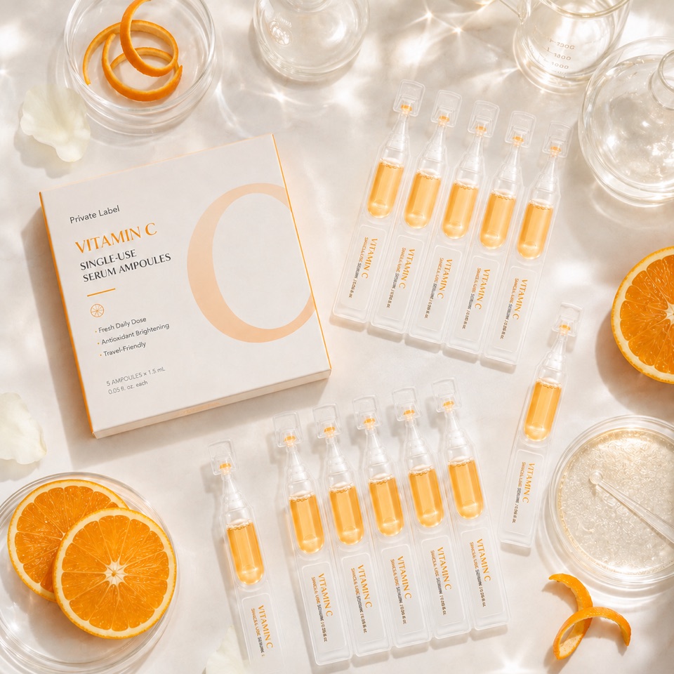 Illustrative vitamin C single-dose campaign kit